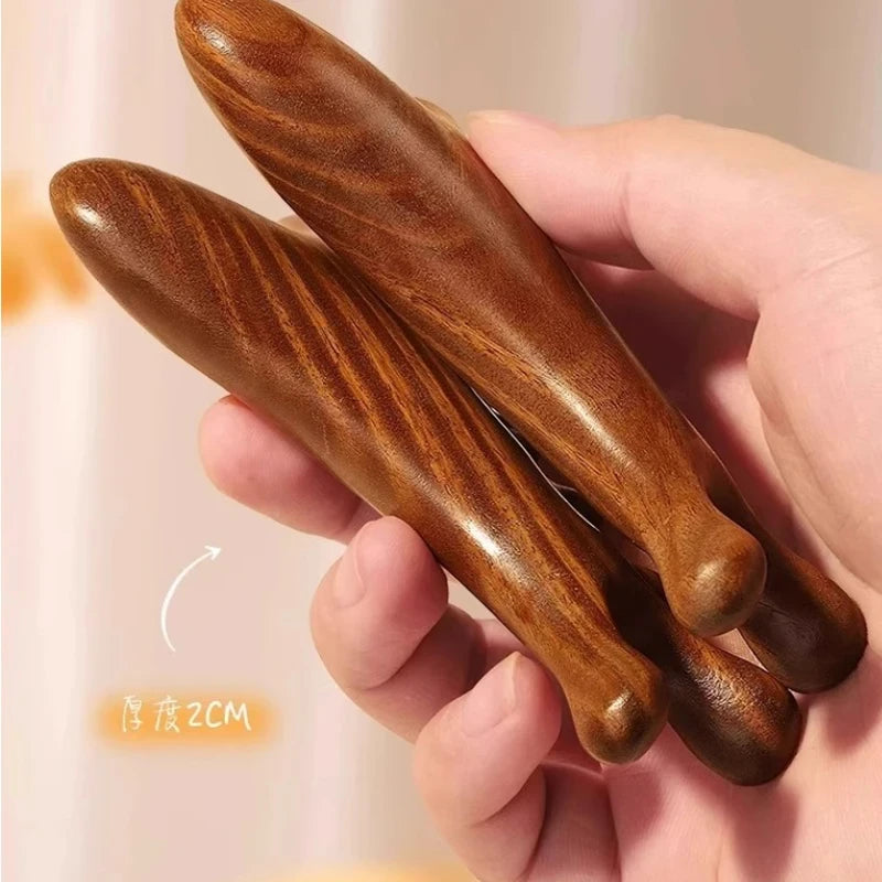 أداة تدليك الوجه خشب الصندل